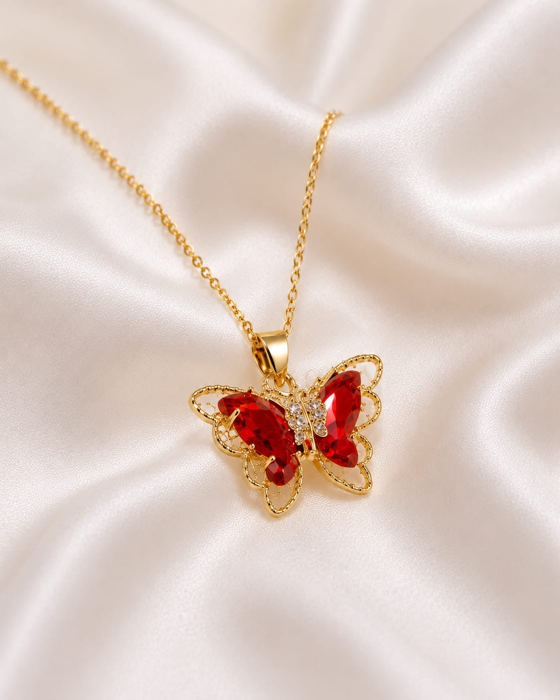 SET MARIPOSA ROJA