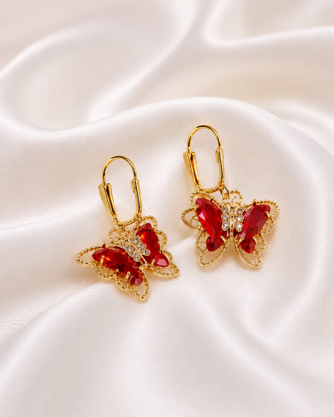 SET MARIPOSA ROJA