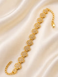 PULSERA FLOR BRILLANTE